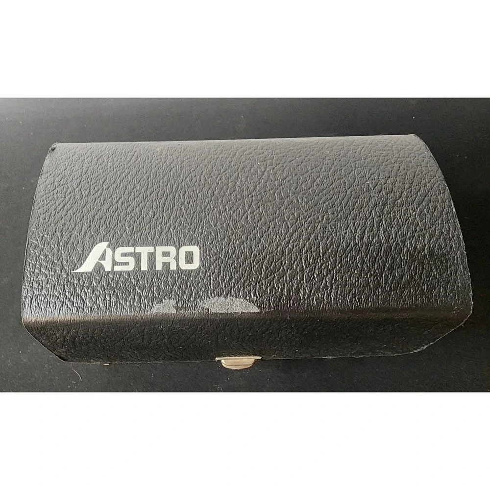 Vintage Astro Label Maker with Case Multiple Wheels & Label Tapes 1/4